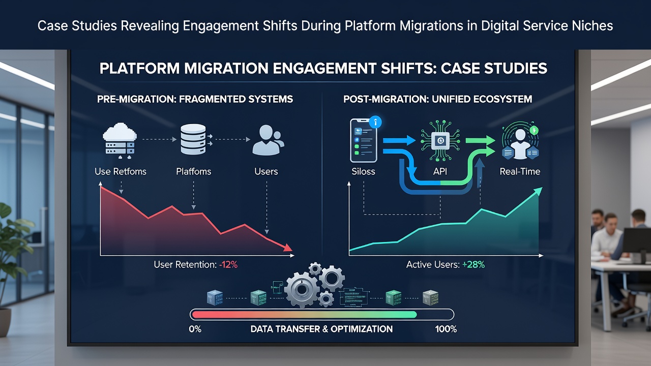 Case Studies Revealing Engagement Shifts During Platform Migrations in Digital Service Niches